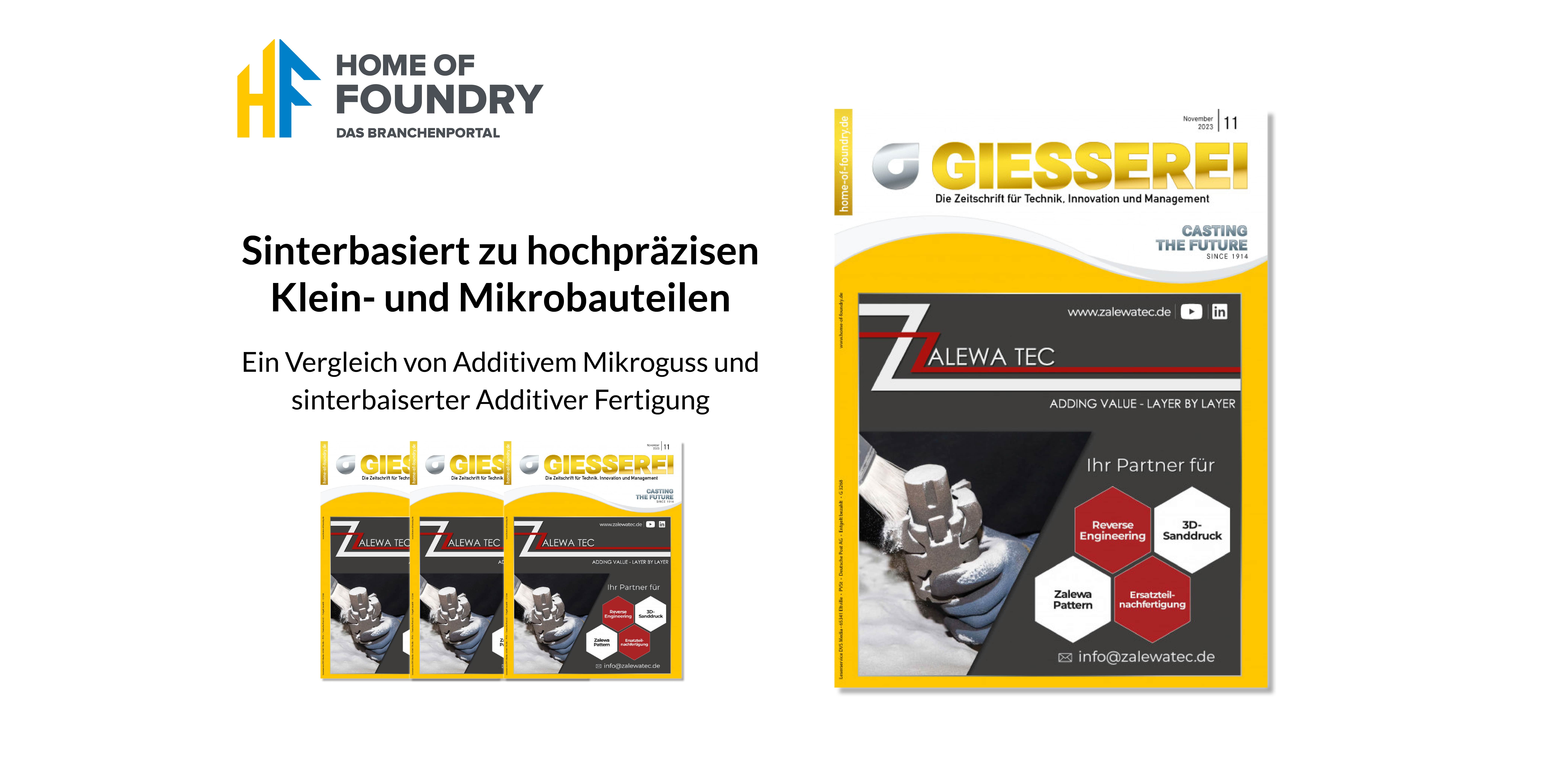 Giesserei Magazin